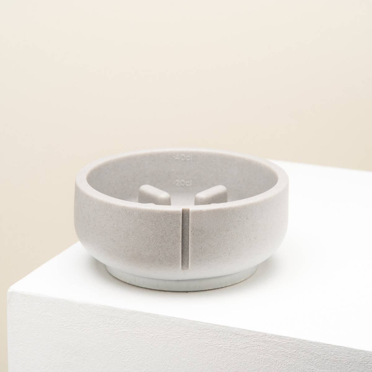 small slow feeder Dolphin Grey for dogs