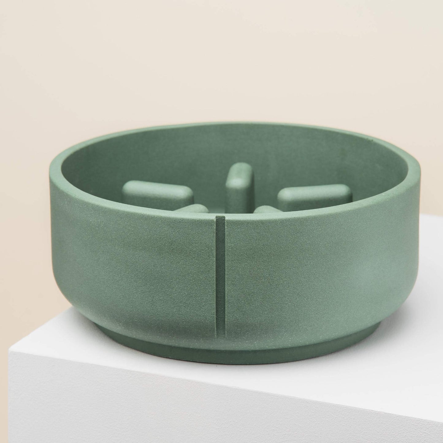 large slow feeder Duck Green for dogs