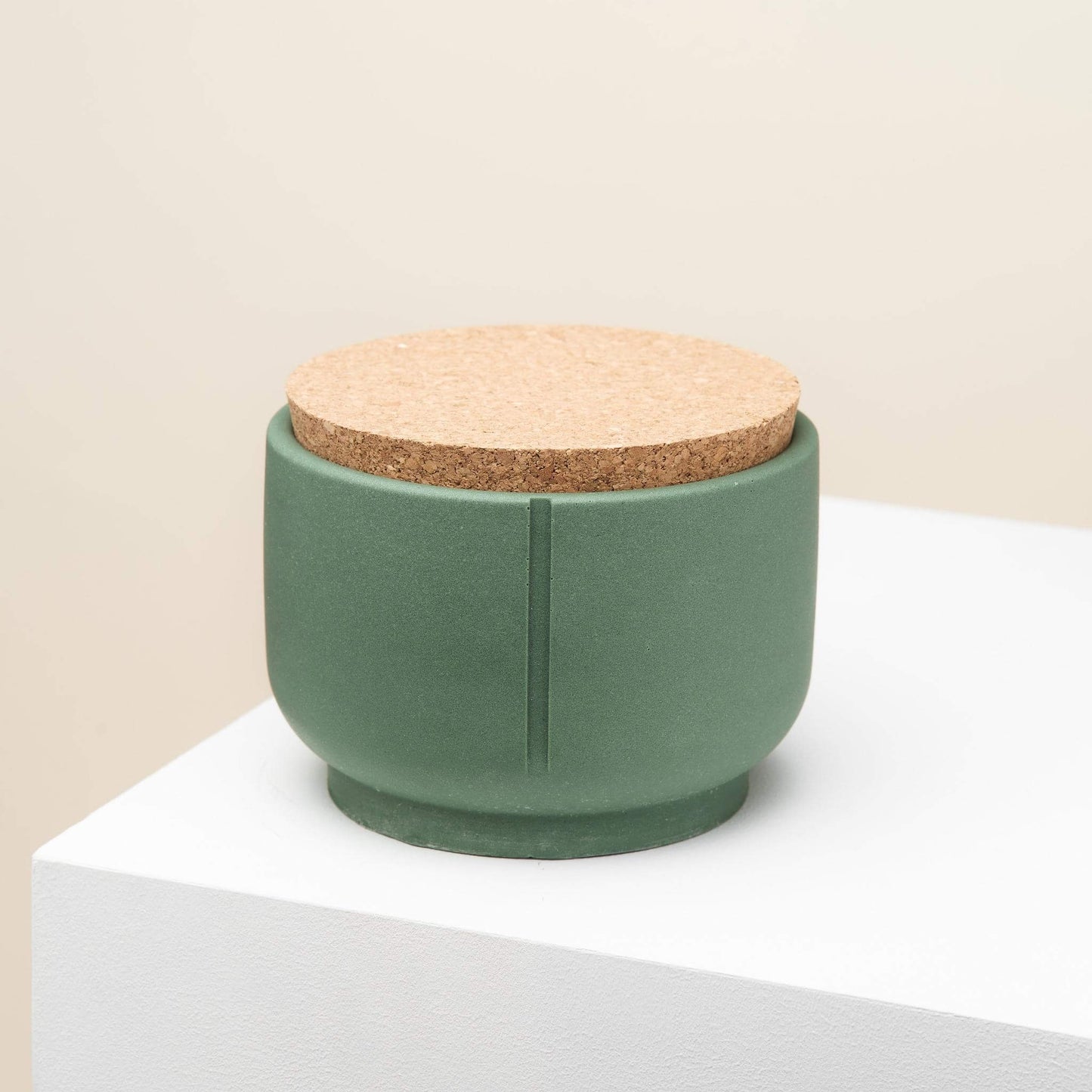 Duck Green treat jar