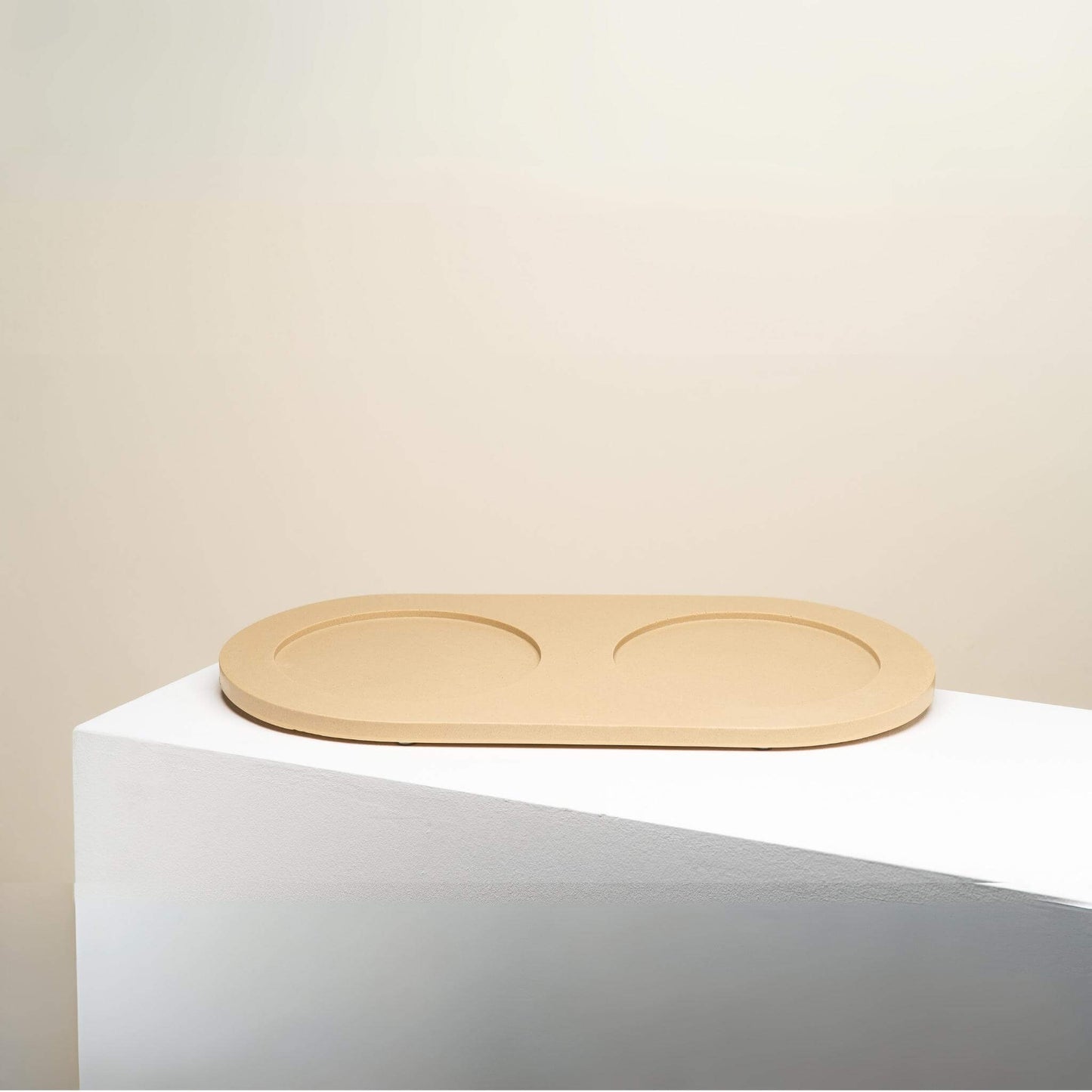Large Camel Brown tray