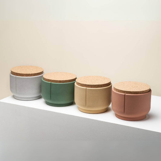 The four diffrent treat jars 