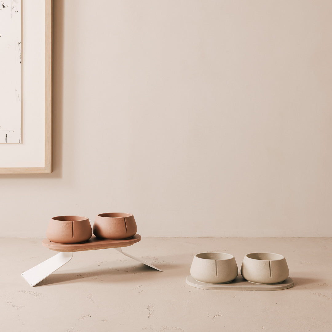 Raised Tray Set