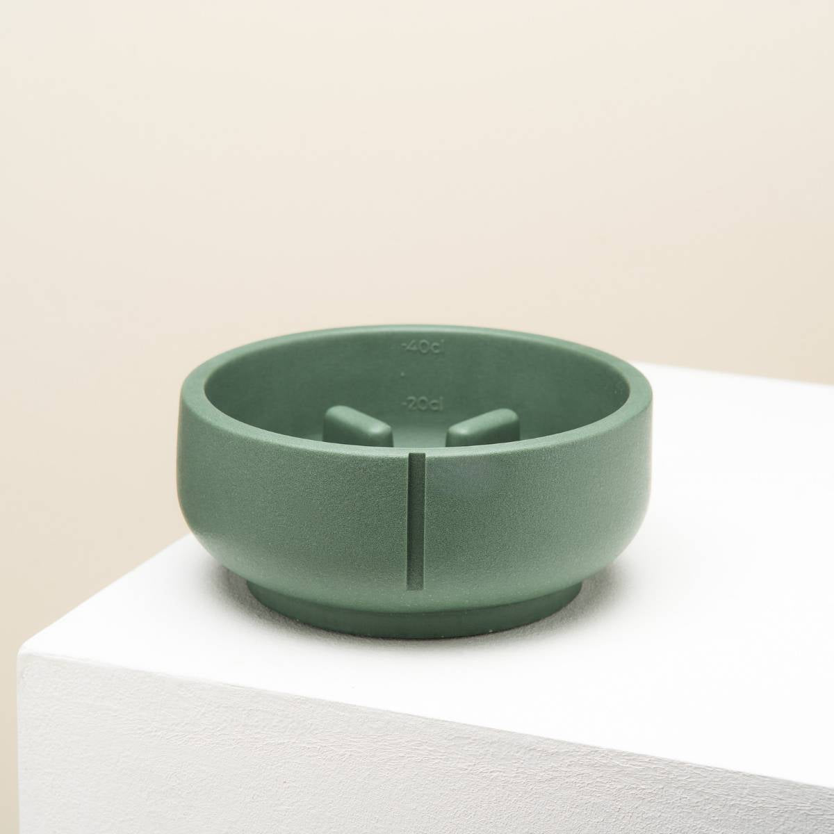 small slow feeder Duck Green for dogs