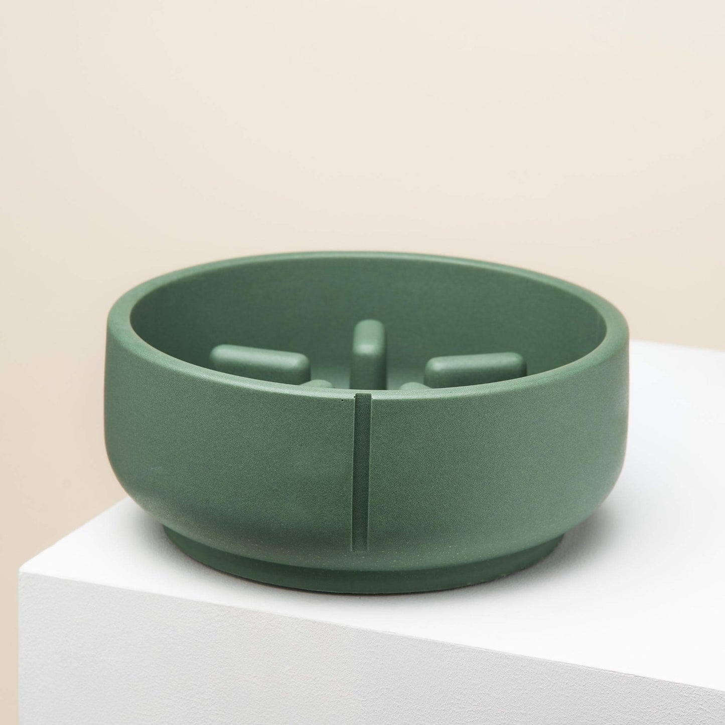 medium slow feeder Duck Green for dogs